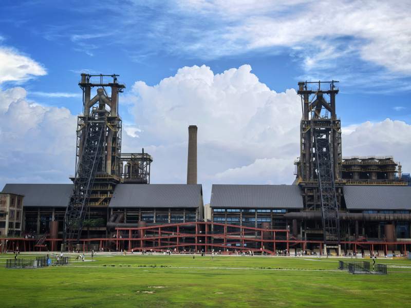 工业遗址公园风光-杭钢公园图片