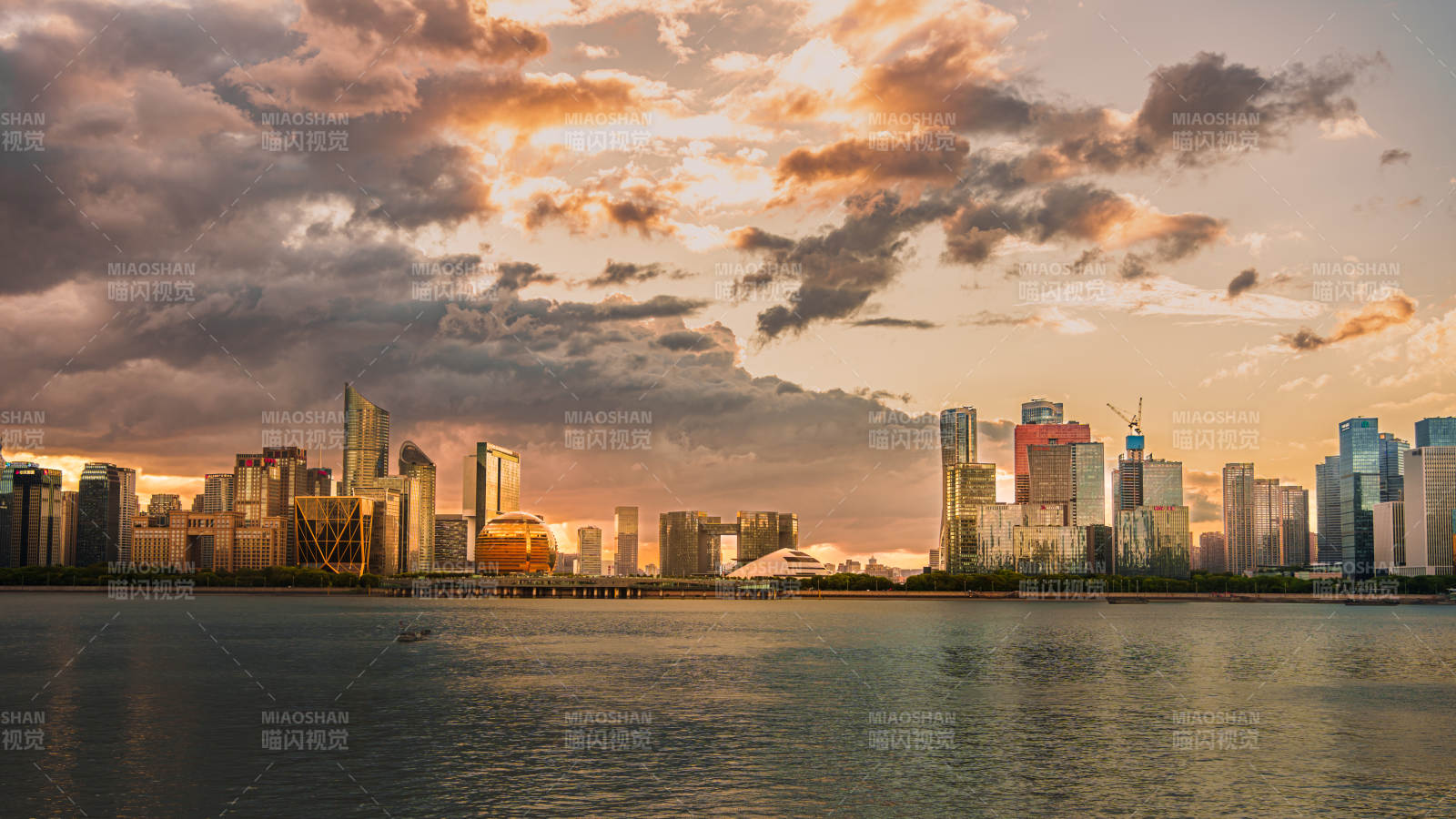 杭州钱江新城CBD图片