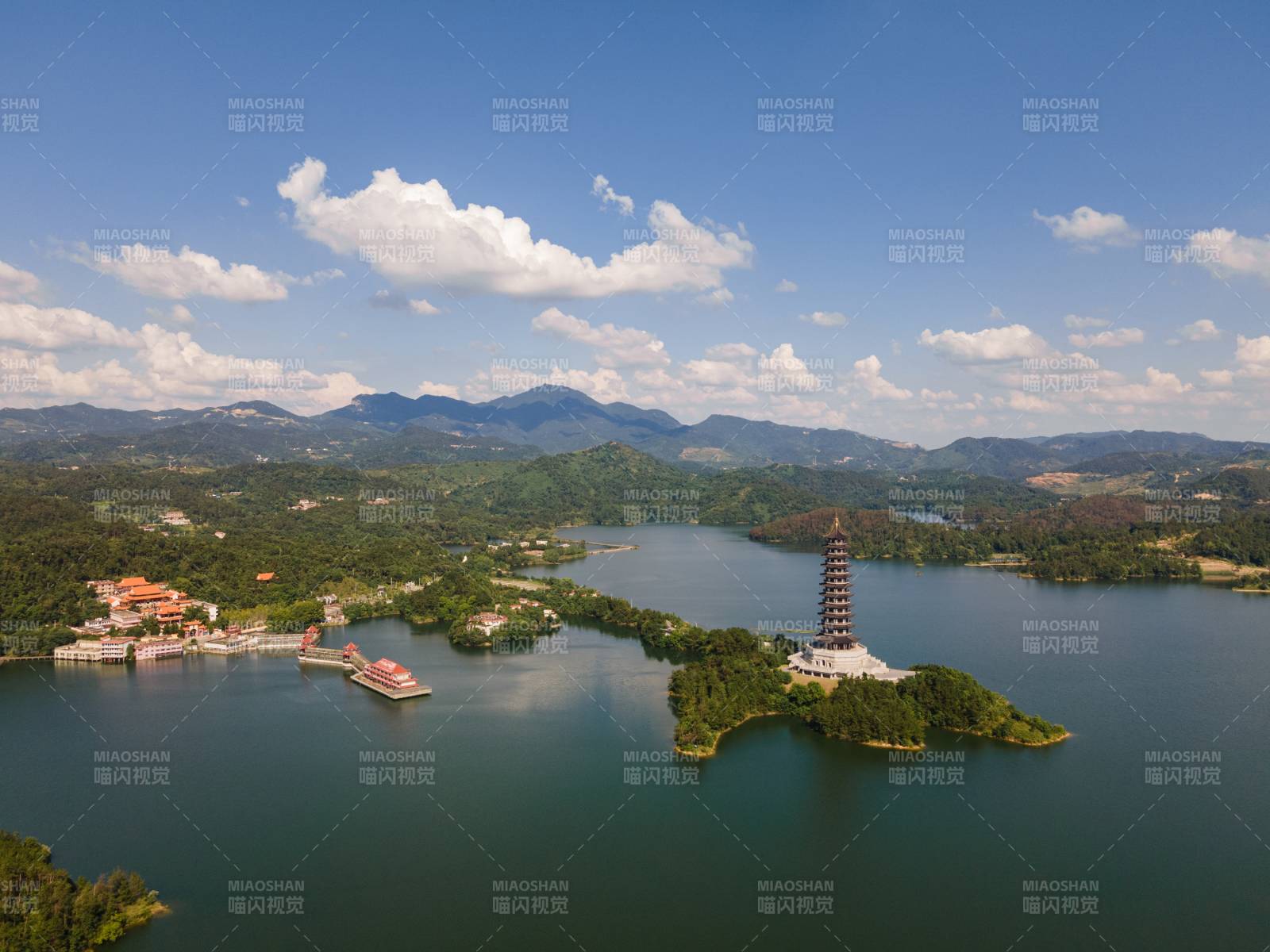 道观河水库图片