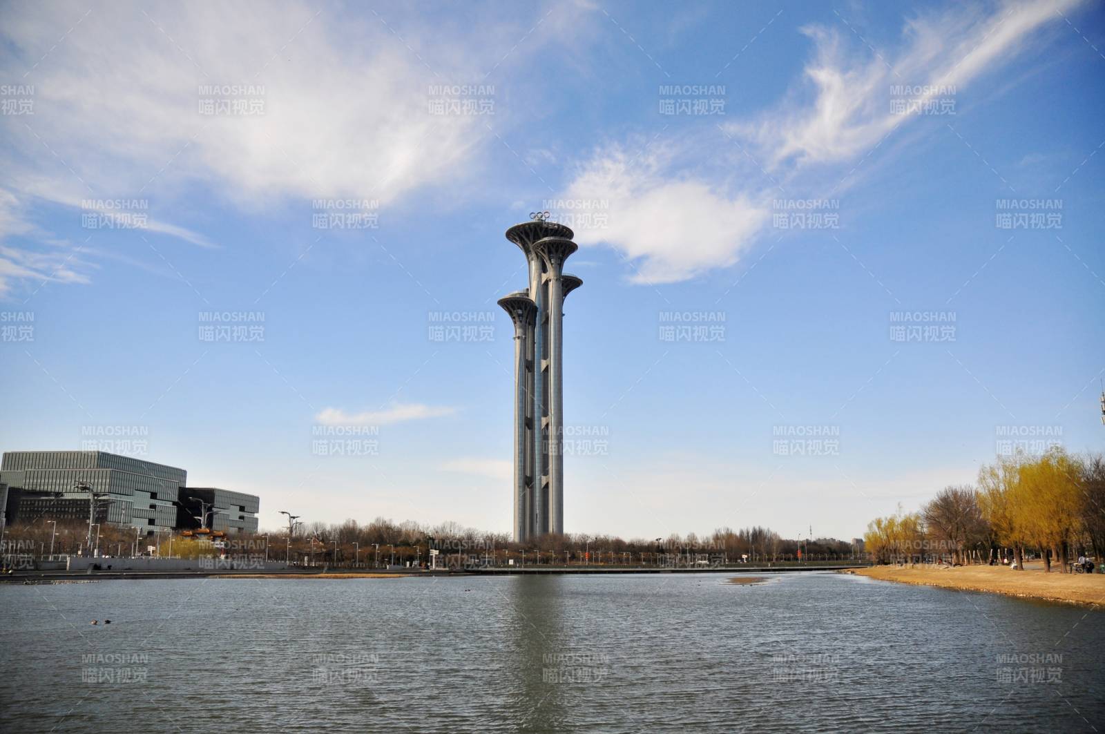 奥林匹克森林公园塔景图片