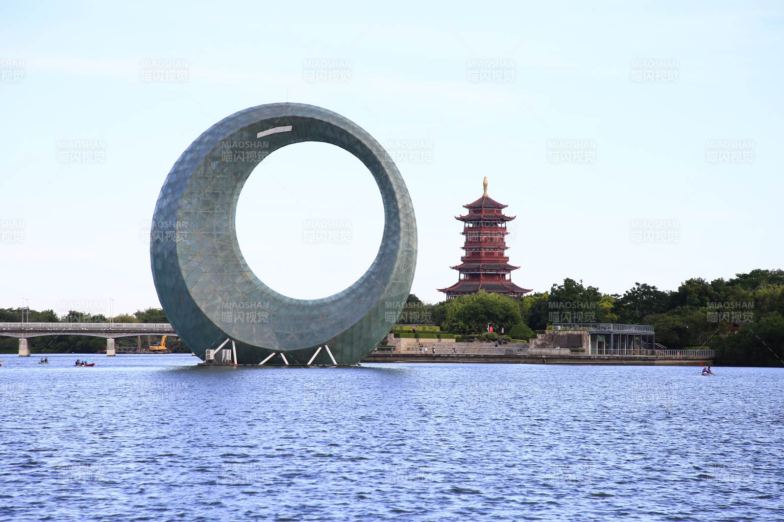 厦门市集美区园博苑月光图片