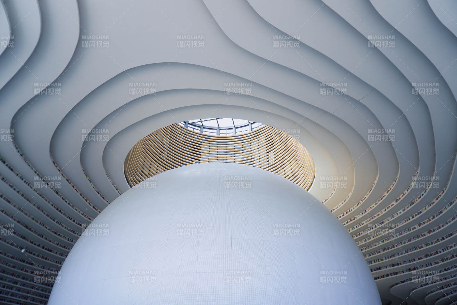 滨海图书馆（庆余年取景地）图片