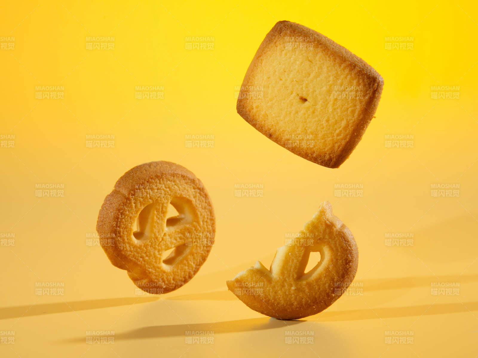 饼干跳跃 美味瞬间图片