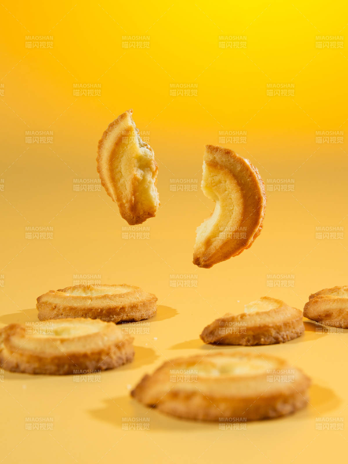 饼干跳跃 美味瞬间图片