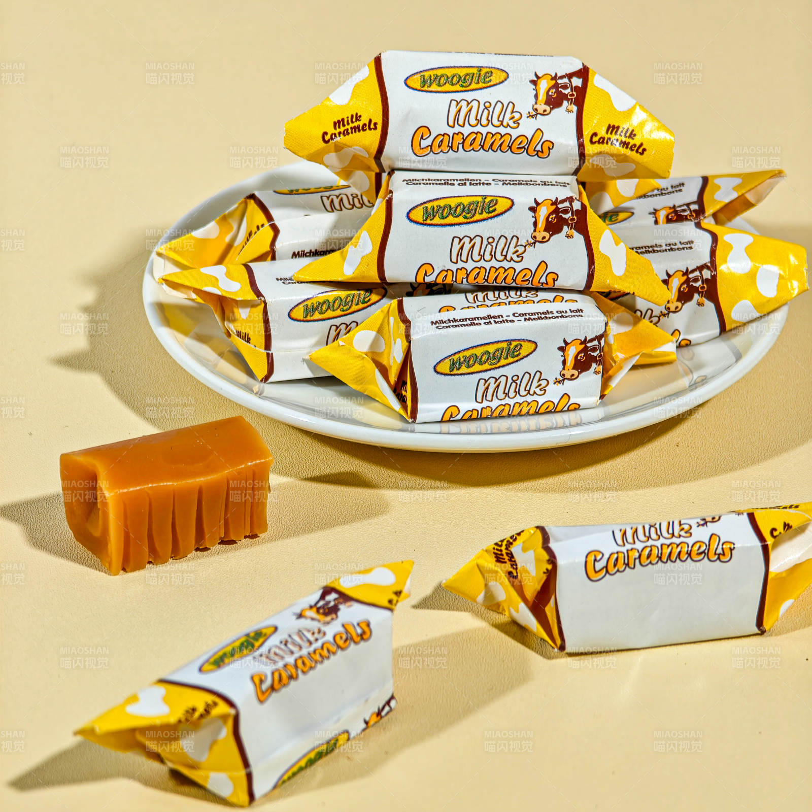 Woogie牛奶焦糖糖果图片