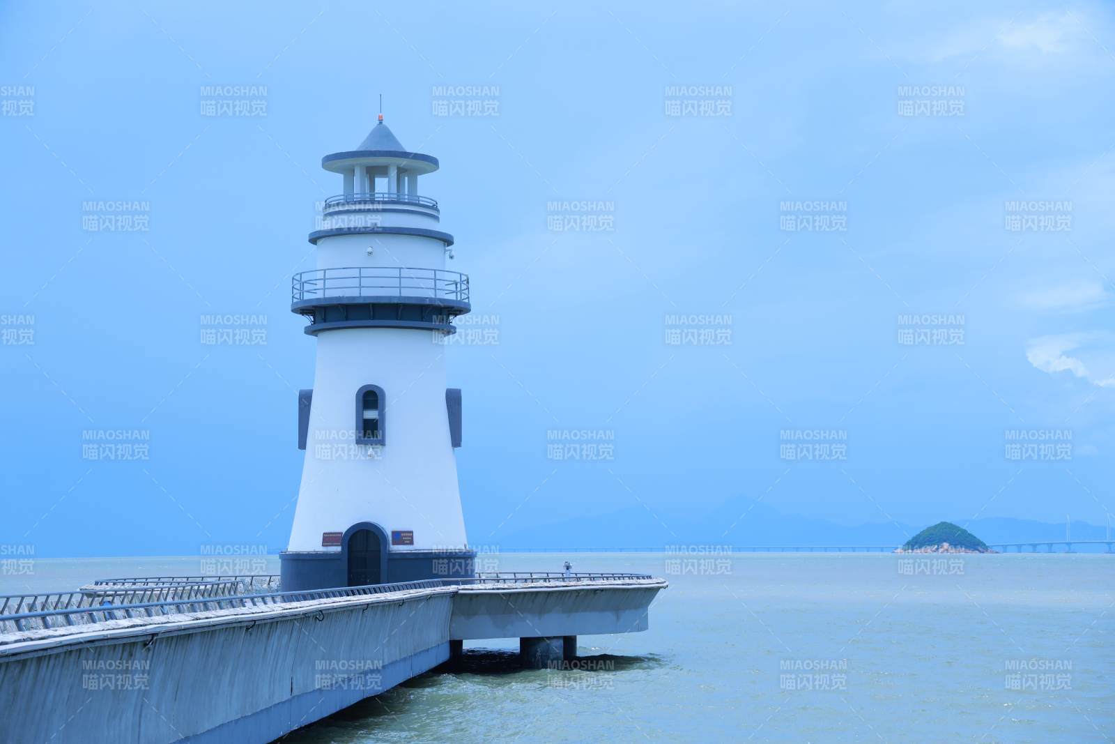 湖畔灯塔 珠海图片