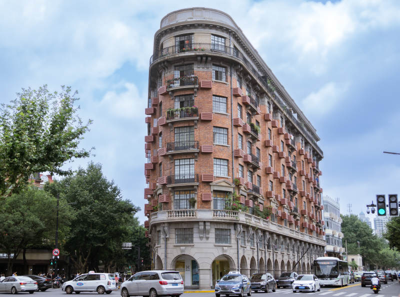 上海武康大楼复古建筑图片