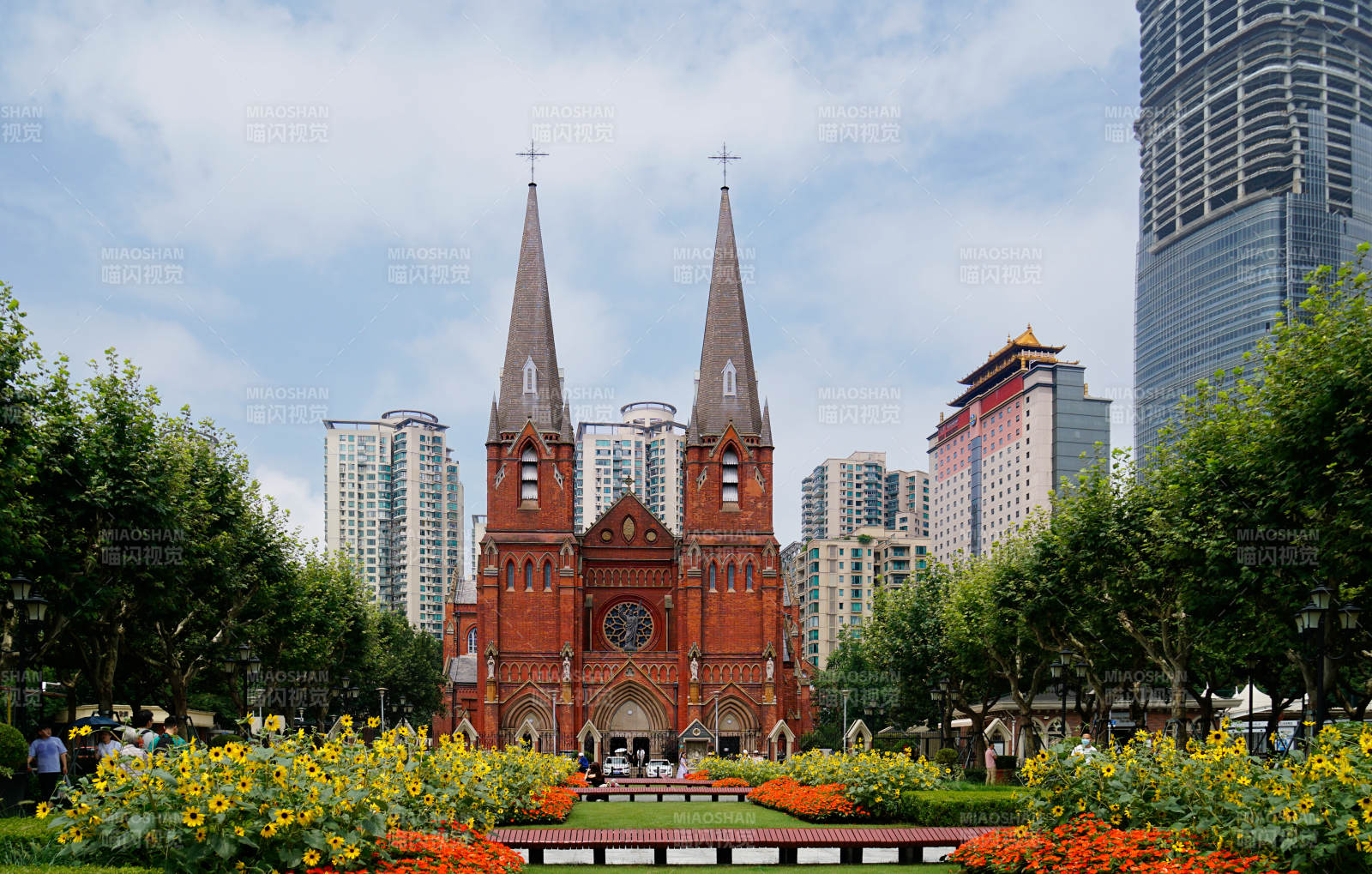 上海徐家汇天主教图片