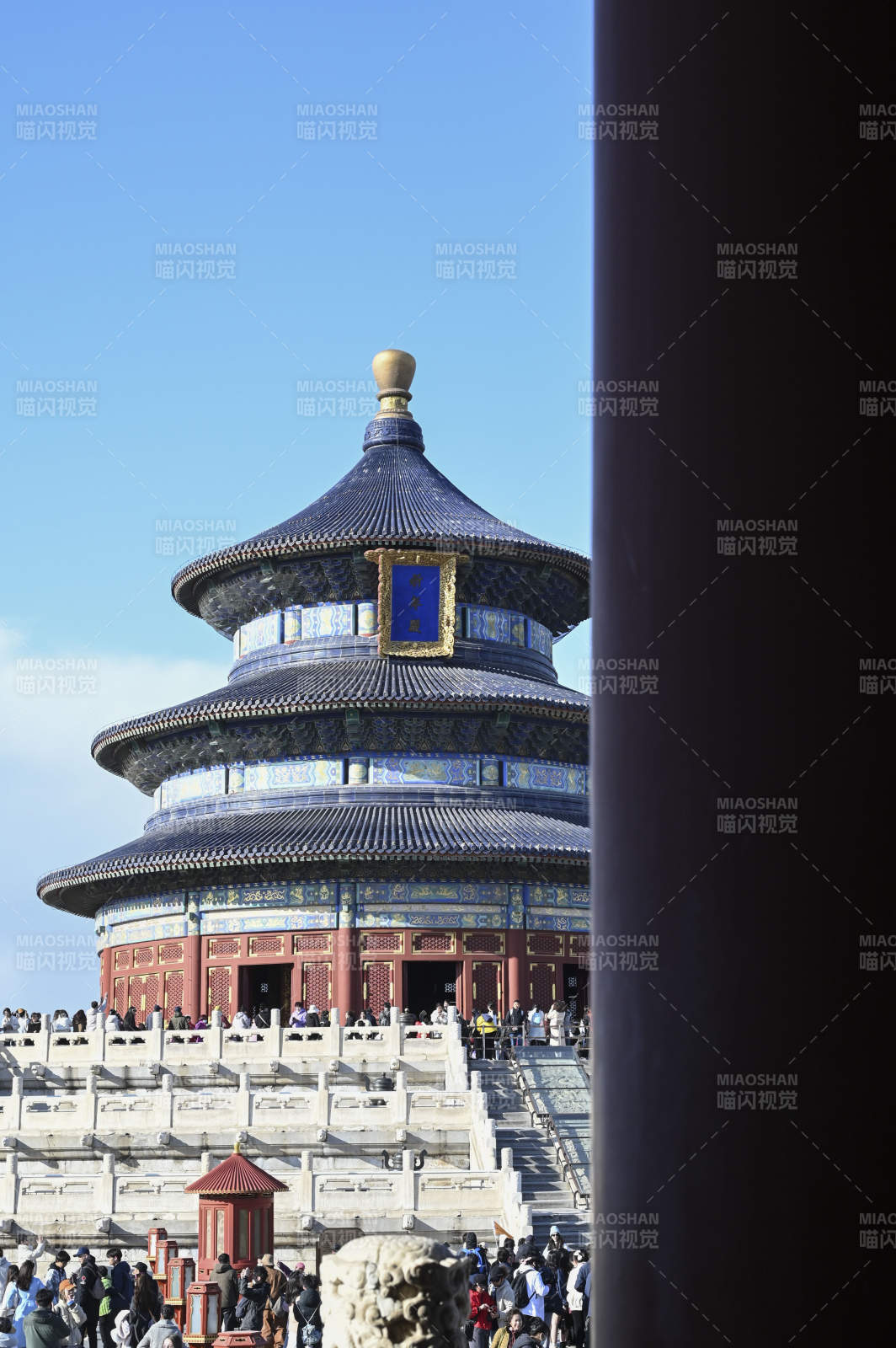 天坛祈年殿的壮丽景象图片