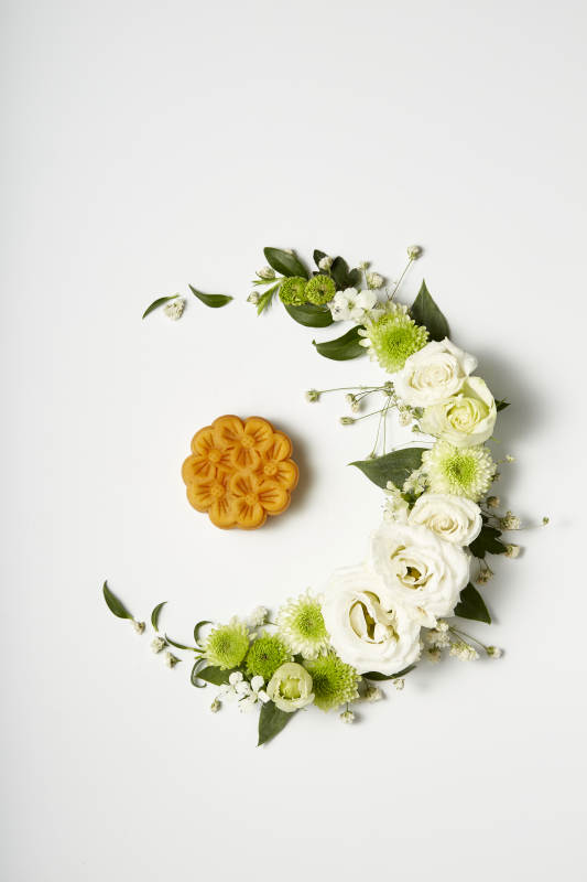 花间月饼 秋意浓情图片