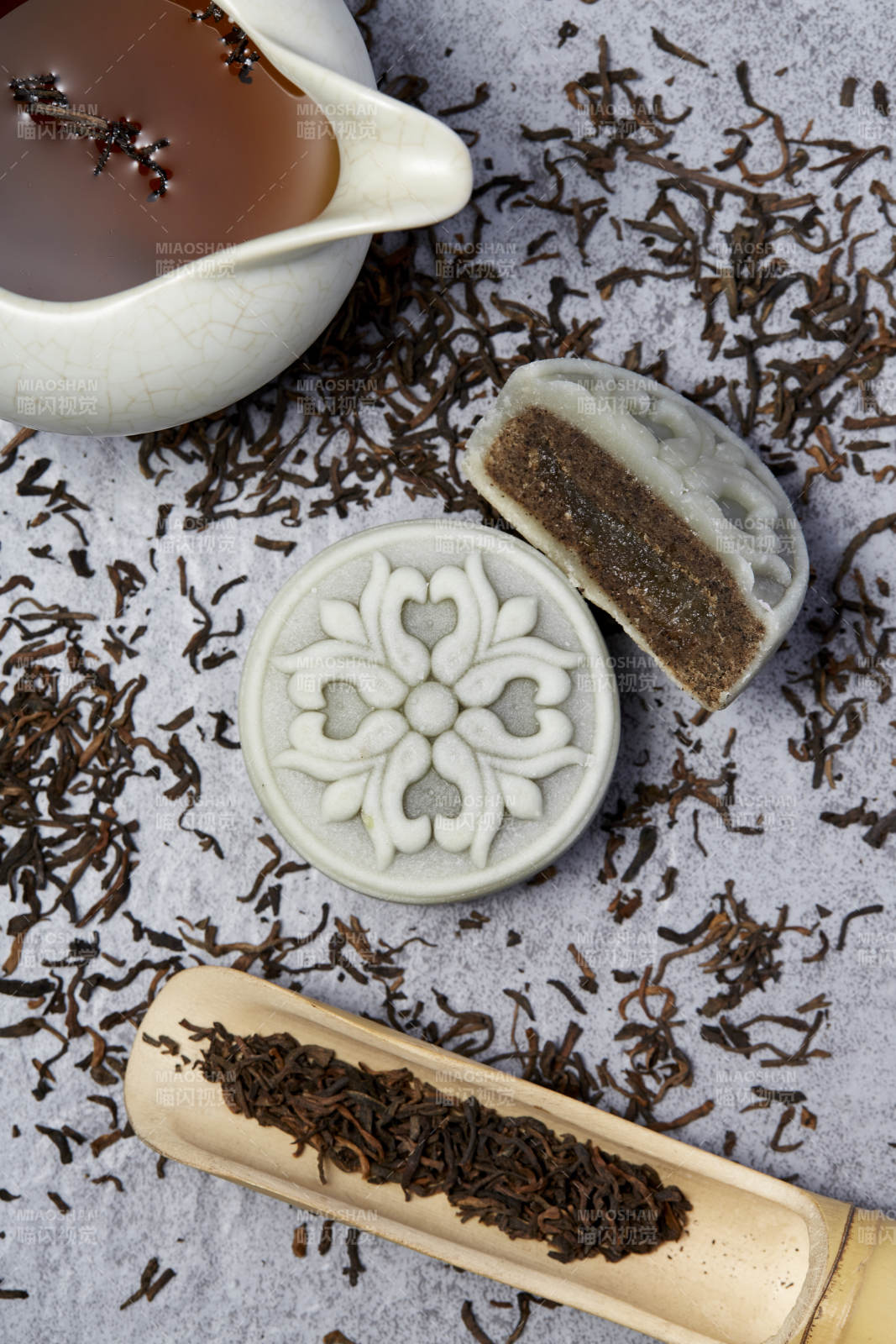 茶香月饼 传统风味图片