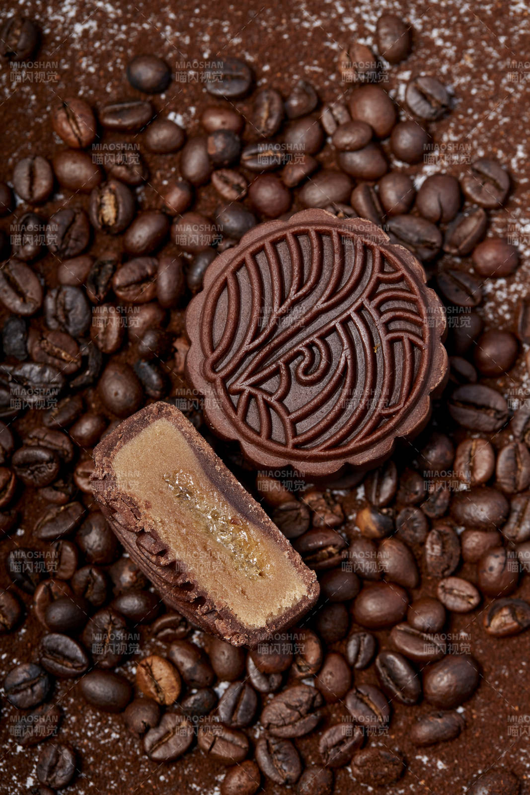 咖啡月饼 浓郁香醇图片