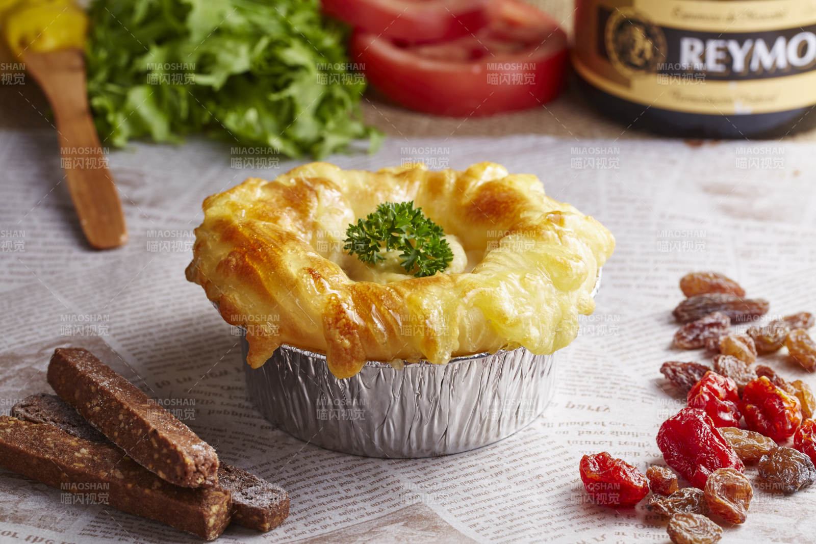 奶油芝士焗土豆泥图片