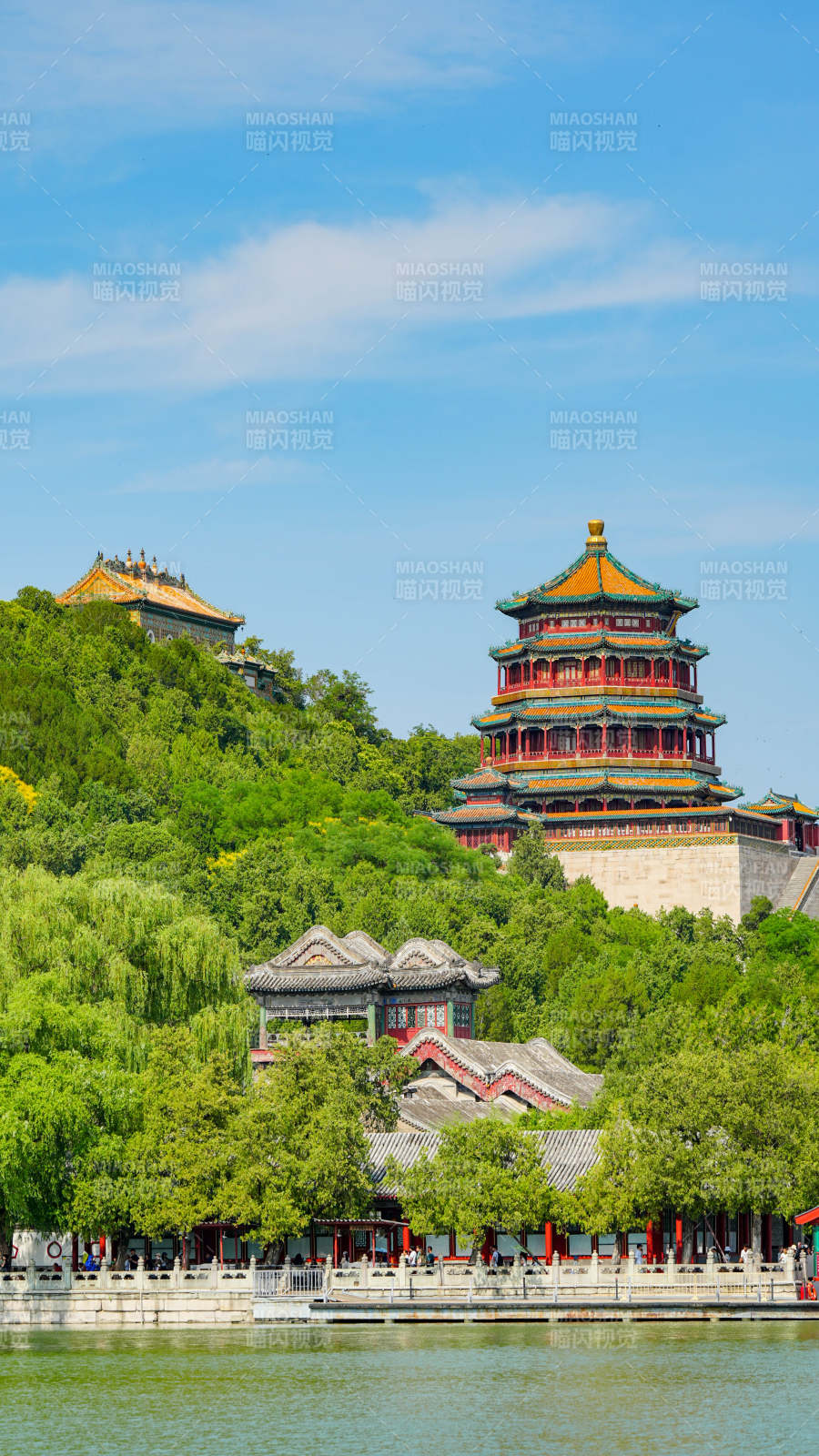 颐和园佛香阁风光图片
