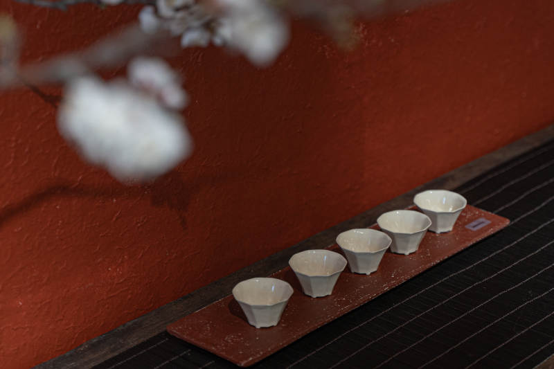 茶道雅韵 六杯静待品茗图片