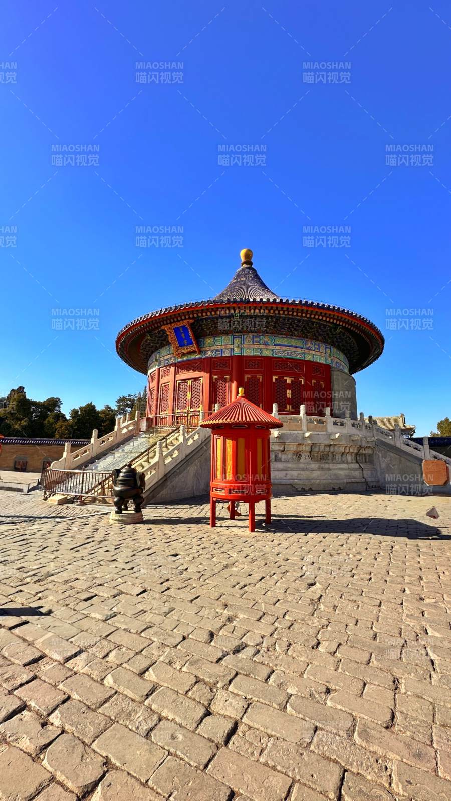 天坛祈年殿秋日风光图片