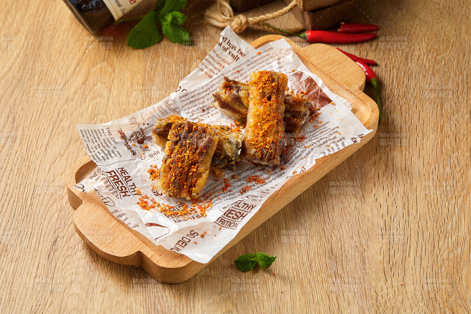 香烤小羊排图片