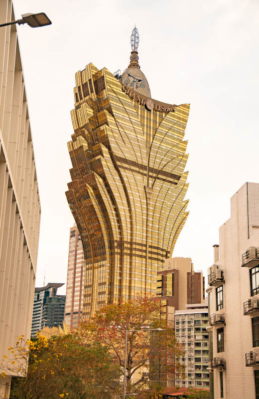 澳门新葡京酒店大楼图片