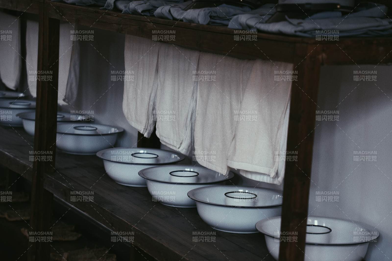 黄埔军校学生的洗漱架图片