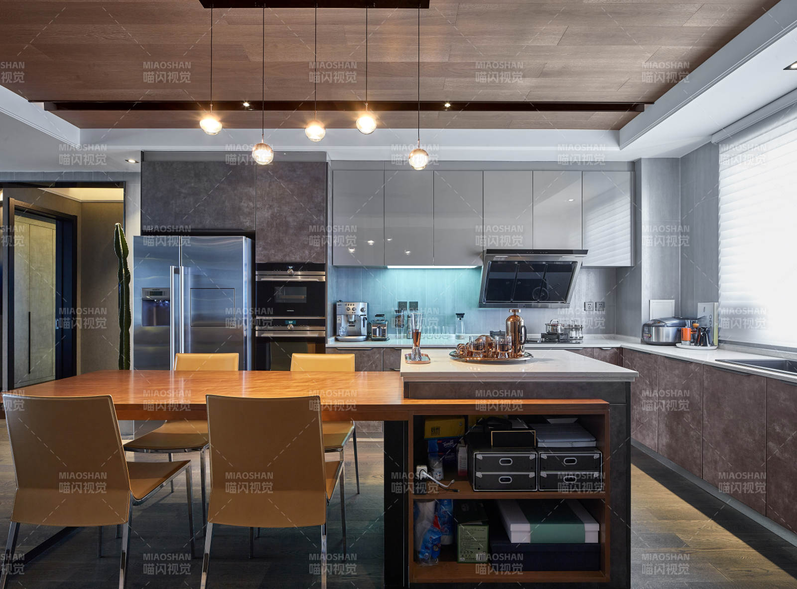 现代简约厨房设计图片