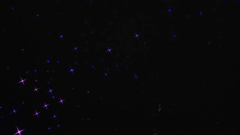 夜空中的星光闪烁图片