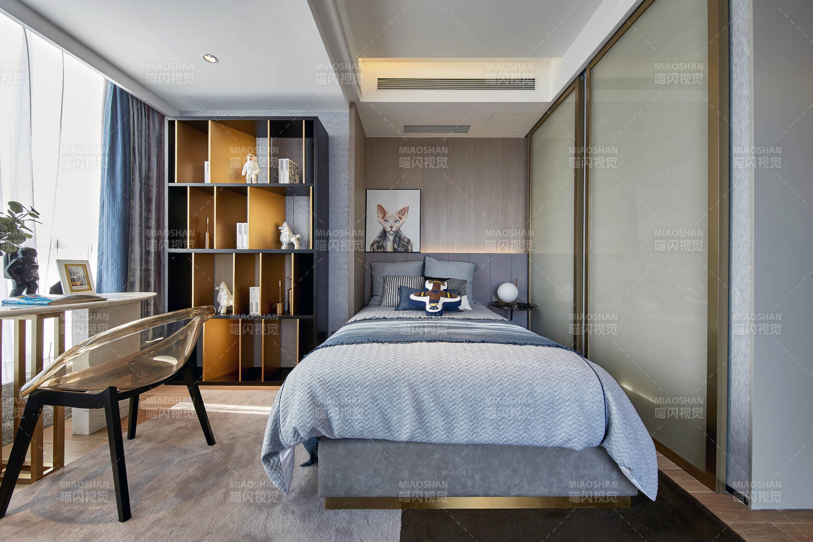 现代简约卧室设计图片