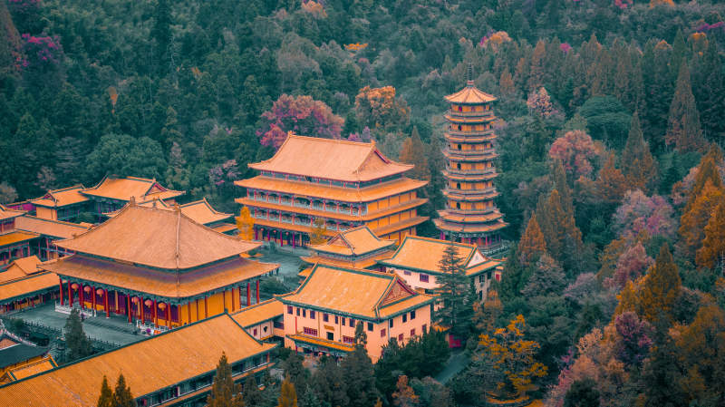 天目山禅源寺图片