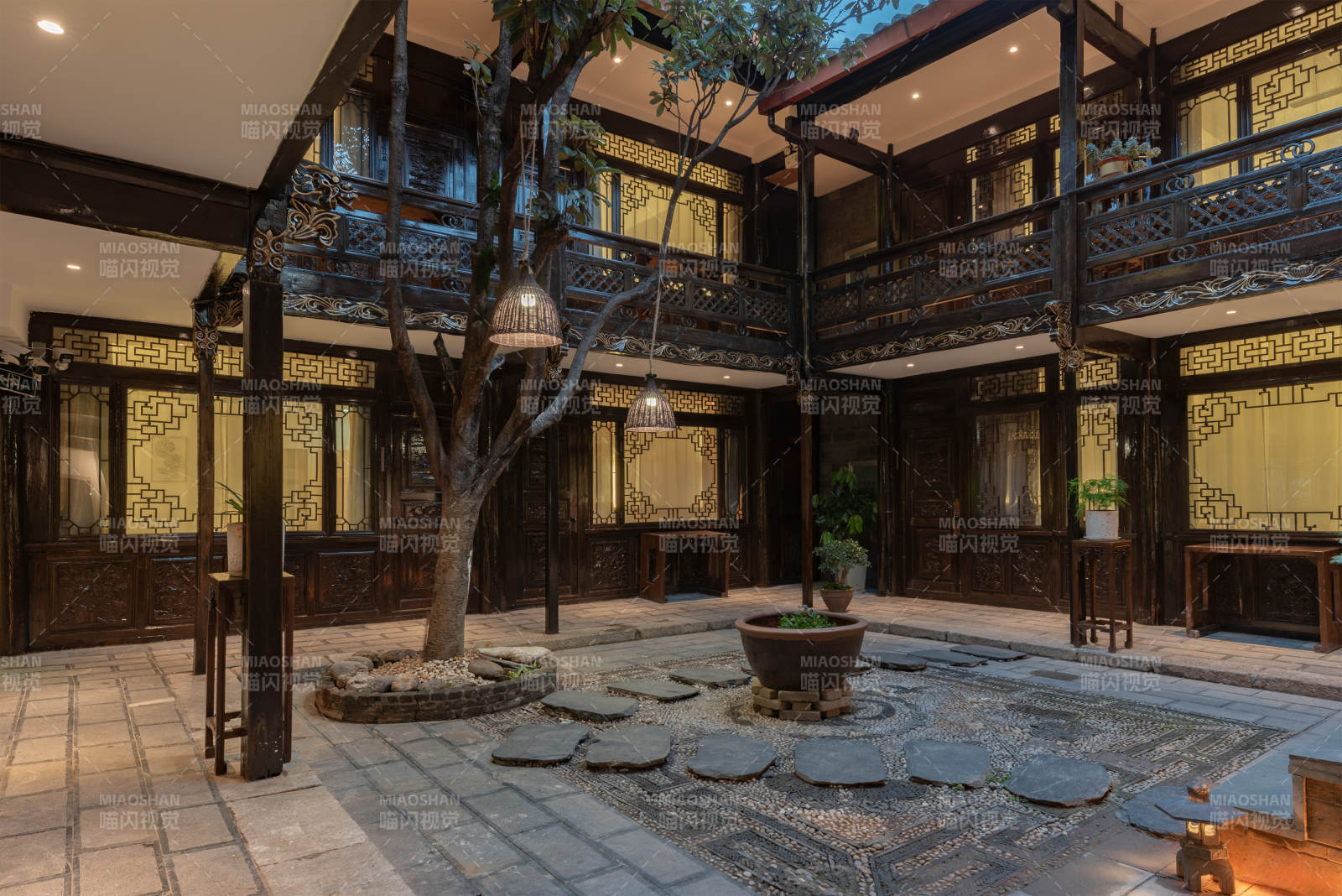 中式庭院 古韵悠然图片