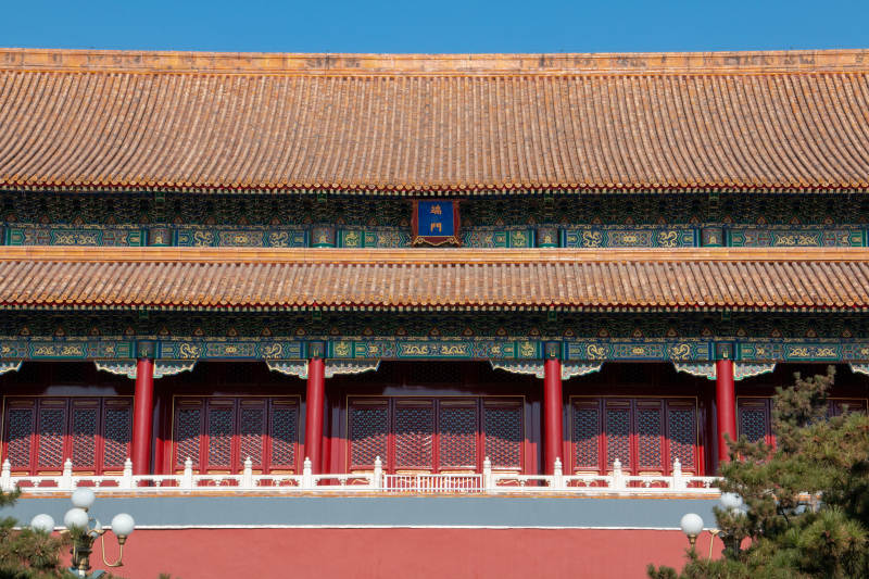 故宫建筑细节特写图片