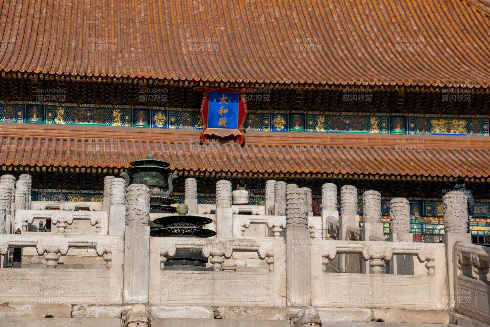 故宫太和门细节特写图片