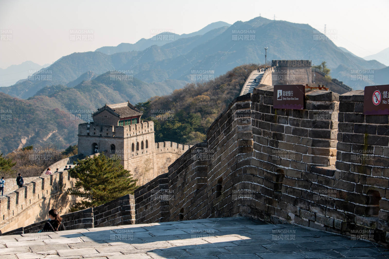 长城风光 山峦叠翠图片