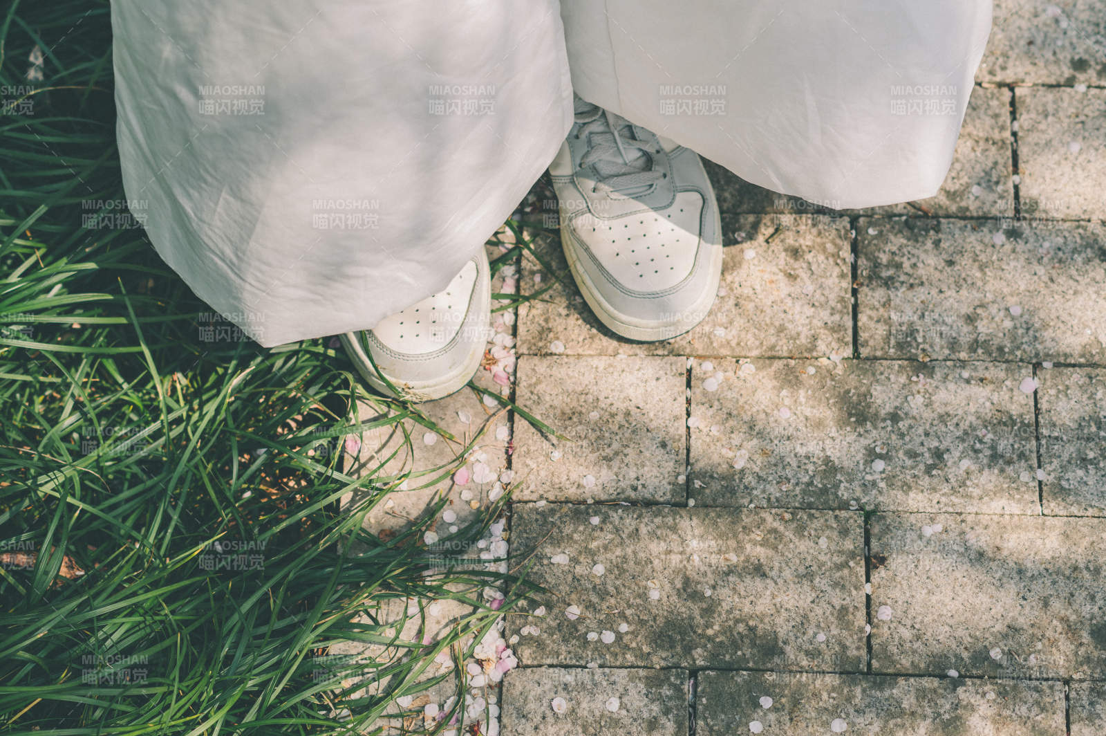 阳光下的步履轻盈图片