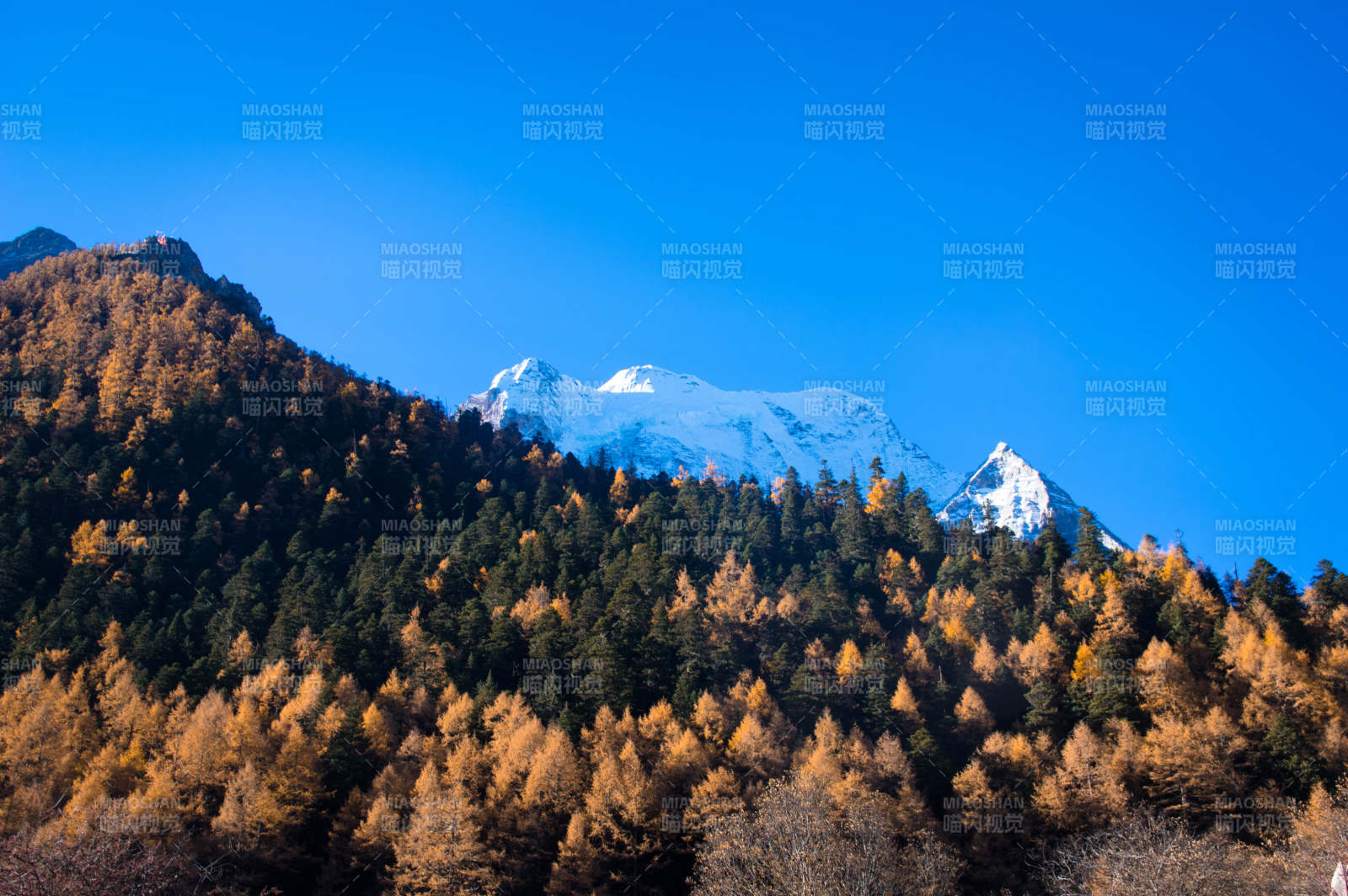 稻城亚丁仙乃日神山图片