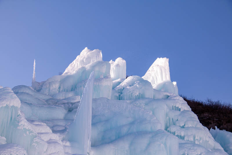 冰雕奇景 冬日梦幻图片