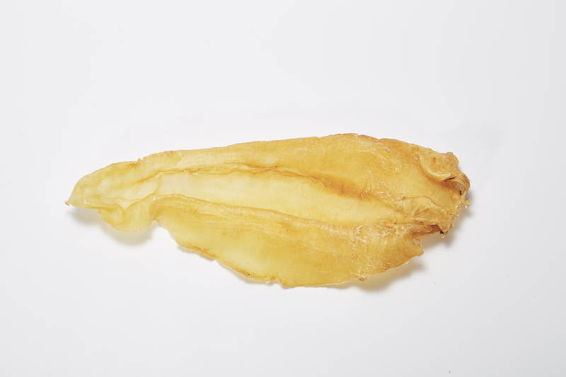 鱼胶花胶白底图图片