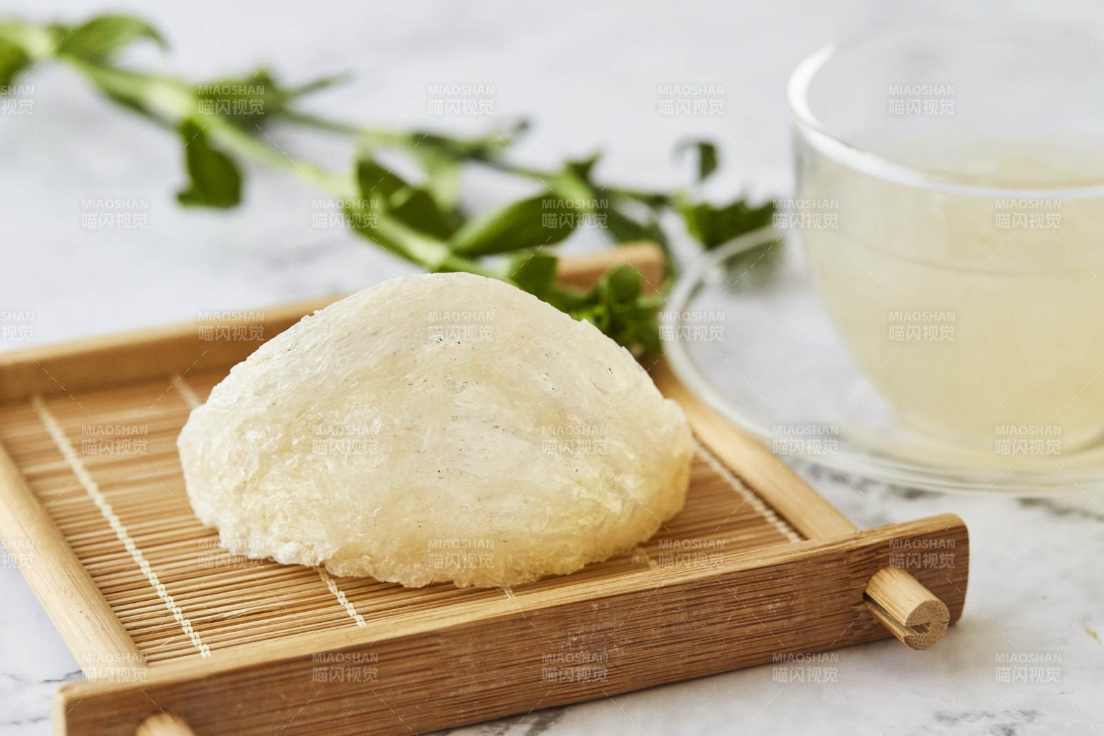 燕窝与茶 养生佳品图片