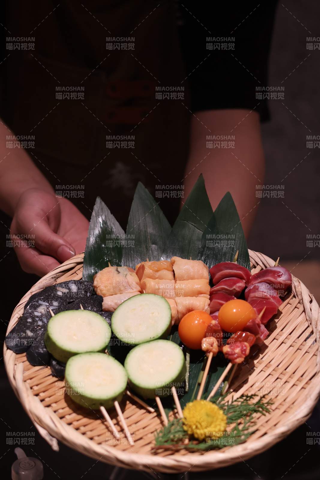 日式烤物拼盘图片