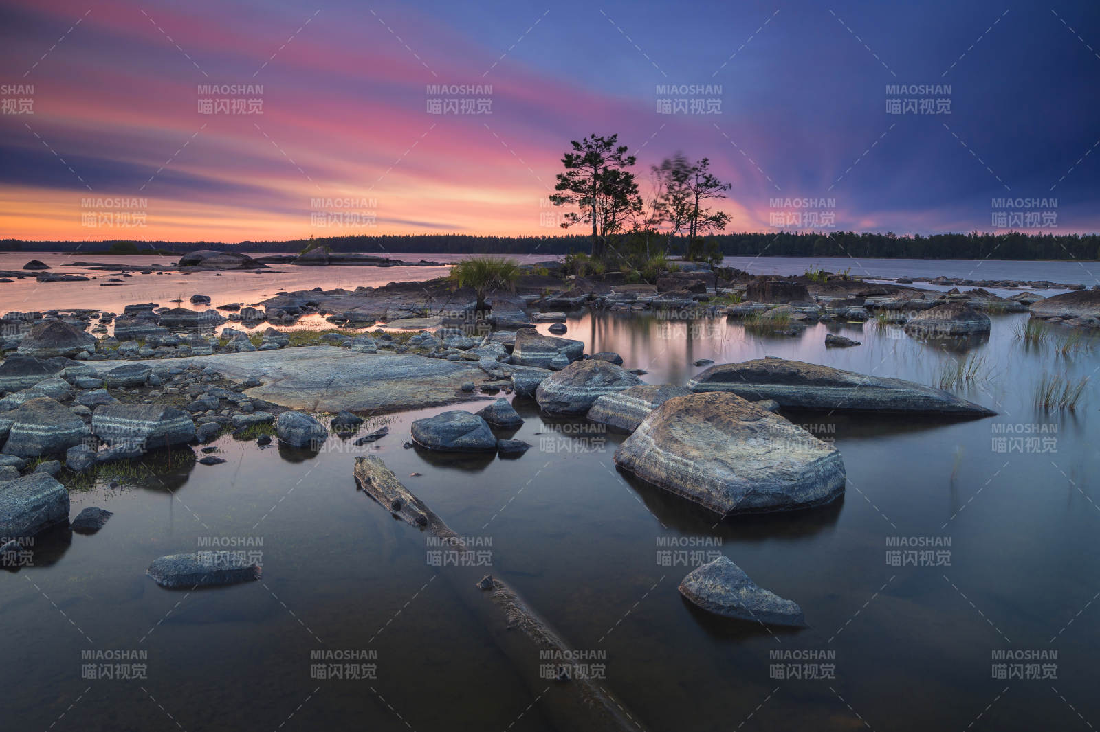 北欧瑞典维纳恩湖图片