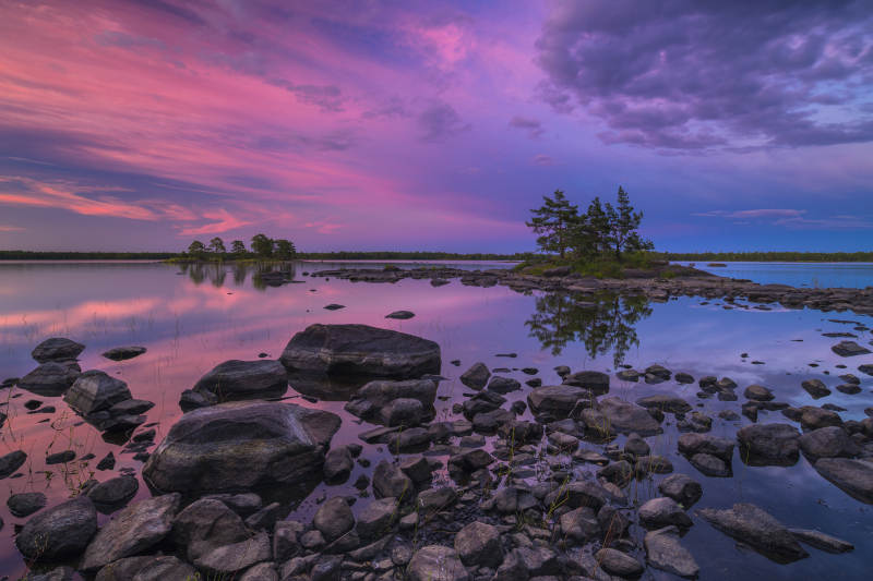 北欧瑞典 维纳恩湖图片