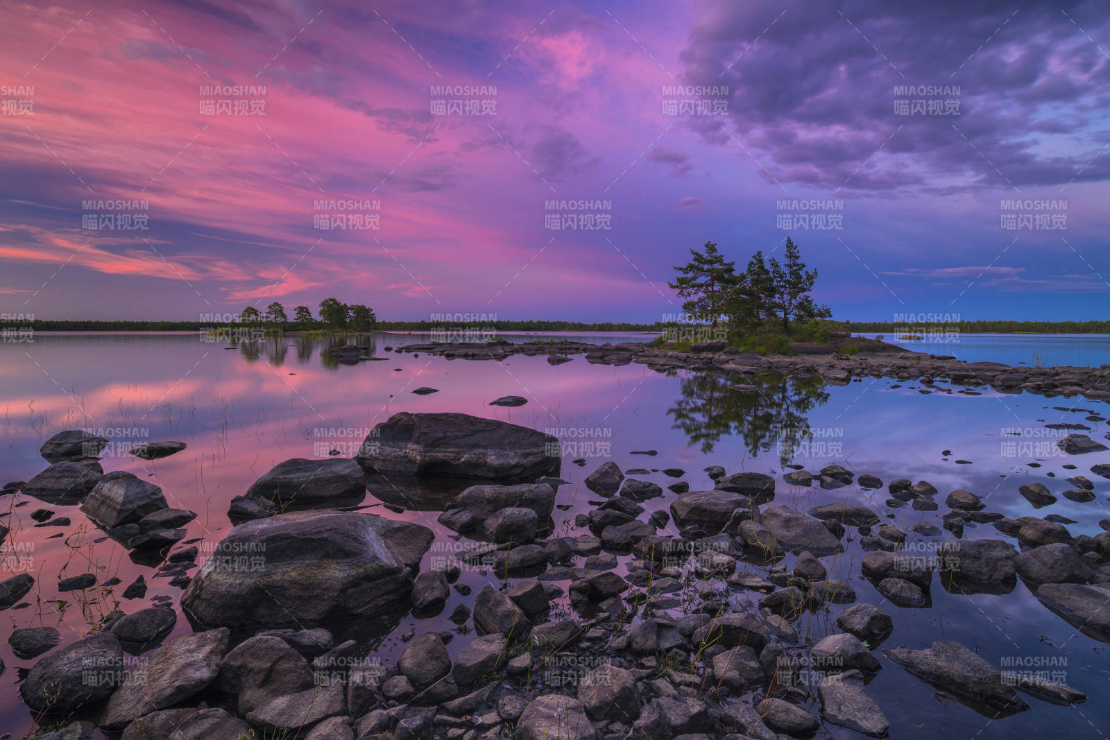 北欧瑞典 维纳恩湖图片