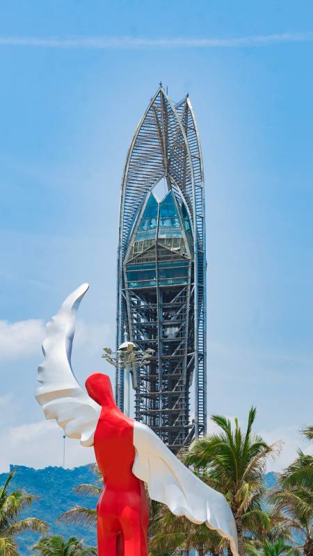 愿望塔–深圳大梅沙海滨公园图片