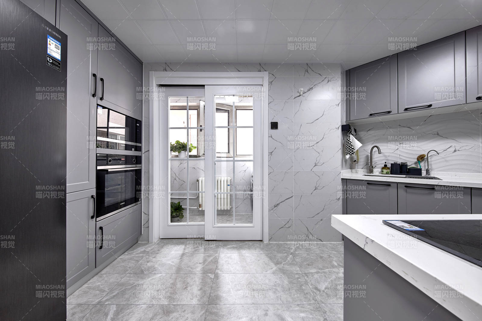 现代简约厨房设计图片