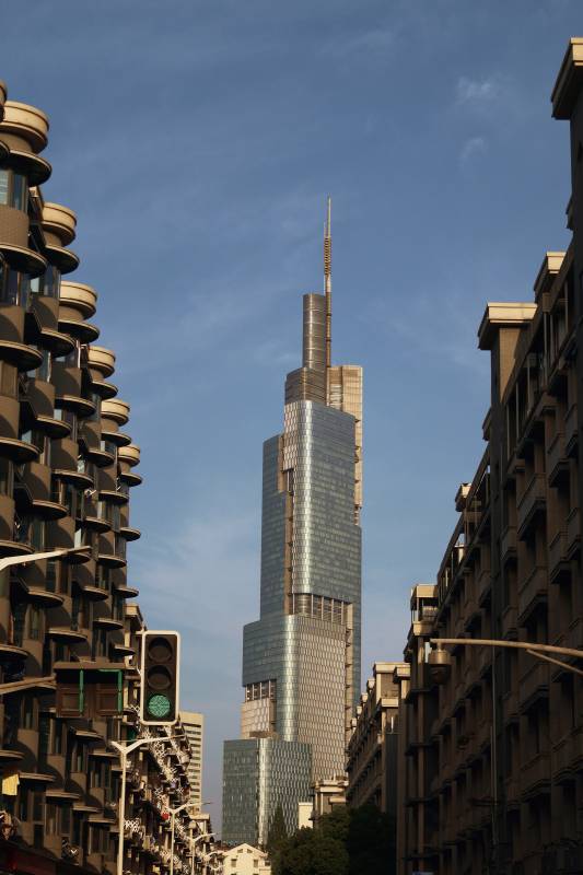 南京紫峰大厦图片