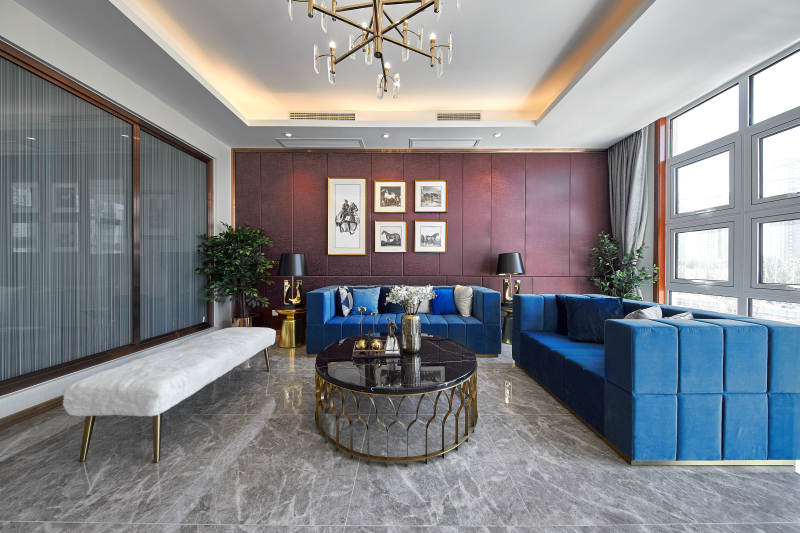 现代客厅设计实景图片