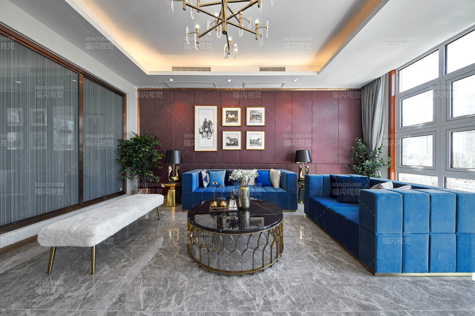 现代客厅设计实景图片