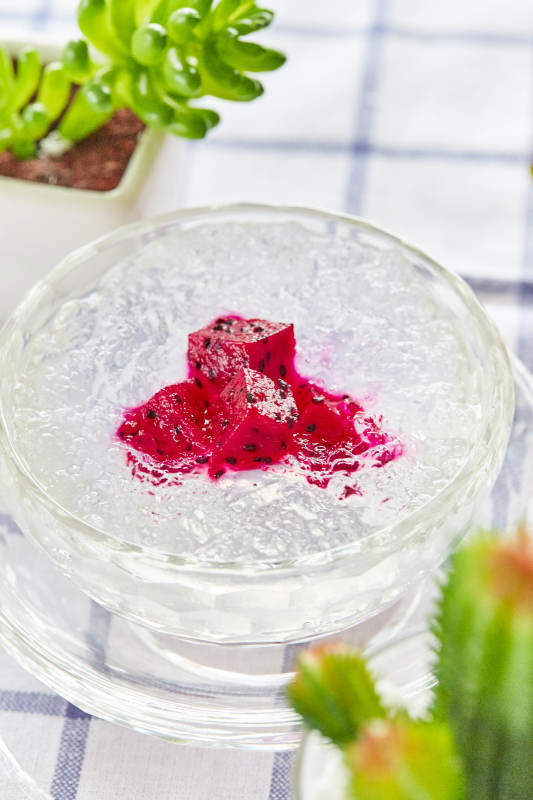 冰镇火龙果饮品图片