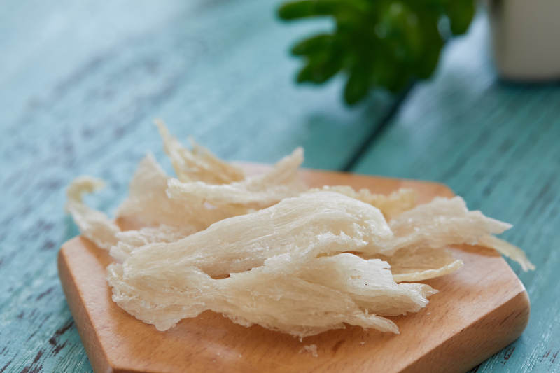 燕窝特写 清新自然背景图片