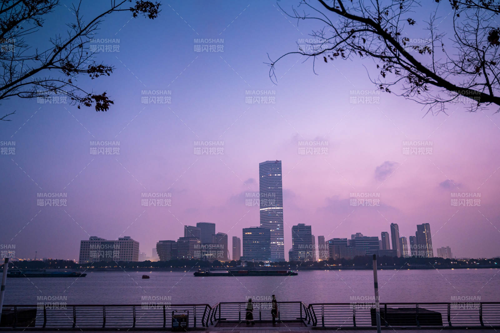 西岸眺望前滩图片