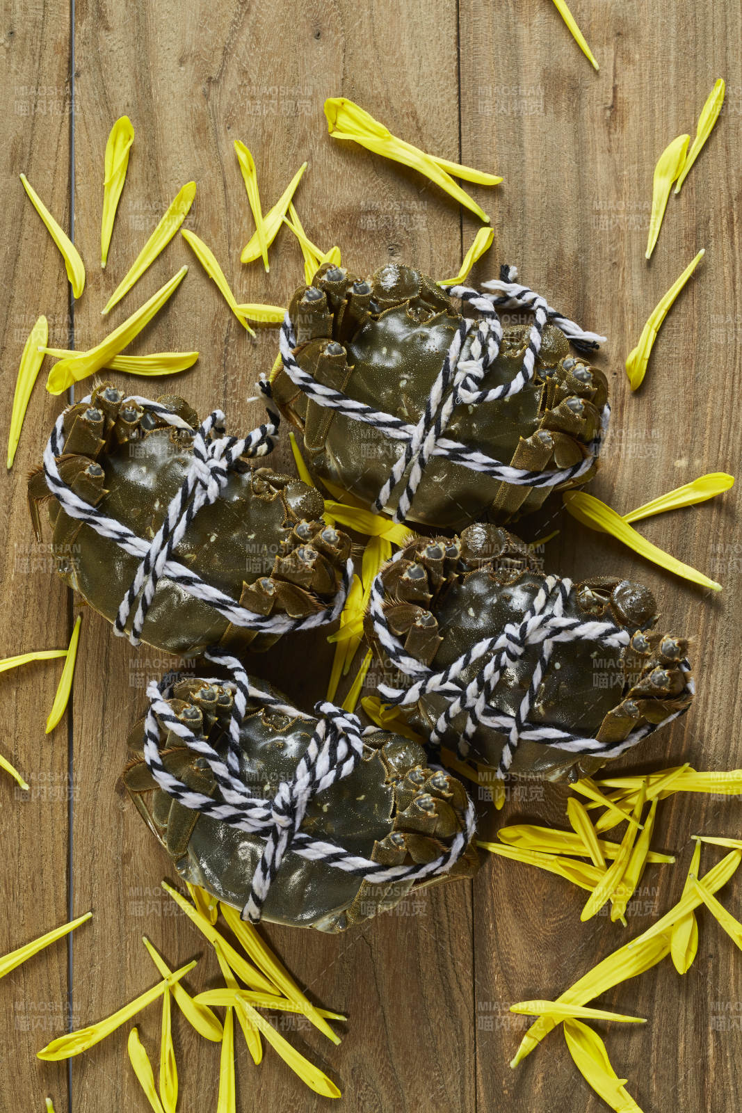 秋日蟹宴 金菊相伴图片