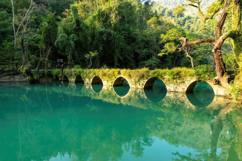 贵州荔波小七孔景区图片